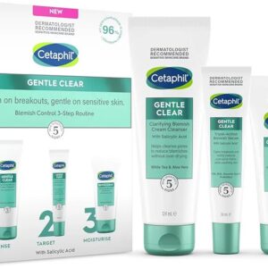 Cetaphil Gentle Clear Blemish Control 3‑Step Routine —reshop.pk
